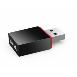 Mini Adattatore USB Wireless 300Mbps N Soft AP Nero, U3