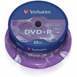 Campana 25 DVD+R Matt Silver 4.7GB