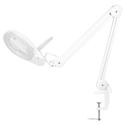 Lampada LED con Lente d'ingrandimento a 5 Diottrie Attacco a Morsetto