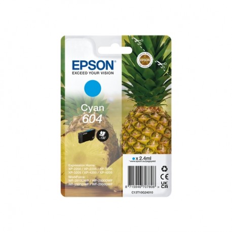 Cart epson 604 ananas ciano