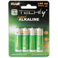 Blister 4 Batterie High Power Stilo AA Alcaline LR06 1,5V