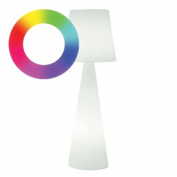 Lampada LED RGB da Pavimento Multicolor 16 Colori Regolazione Intensità IP66